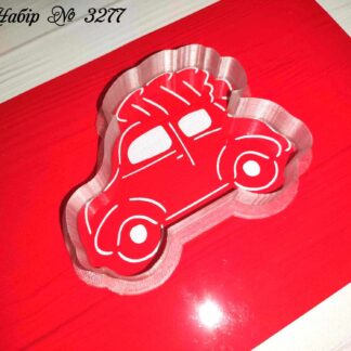 Набор машина с елкой 4