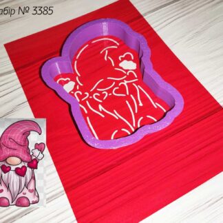 Набор гном с сердечками