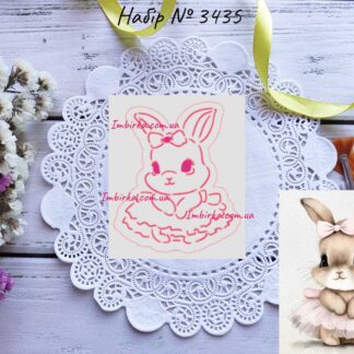 Набор зайка в платьице 4