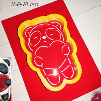 Набор панда с сердцем