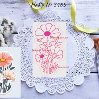 Набор цветы 3