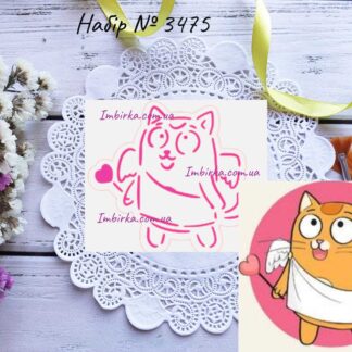 Набор котик с крылышками