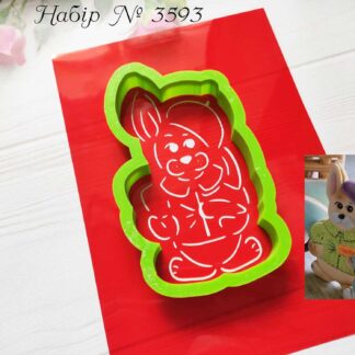 Набор зайка с морковкой 3