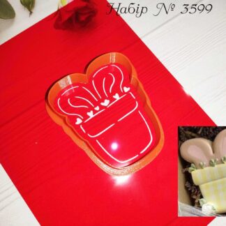 Набор зайчик в горшочке