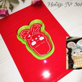 Набор зайчик в горшочке 2