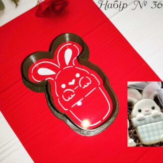 Набор зайчик в горшочке 3