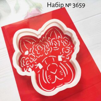 Набор зайка с веночком 3