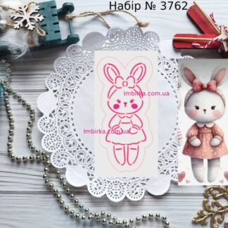 Набор зайка в платьице 5