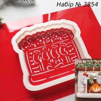 Набор камин с носочками 2