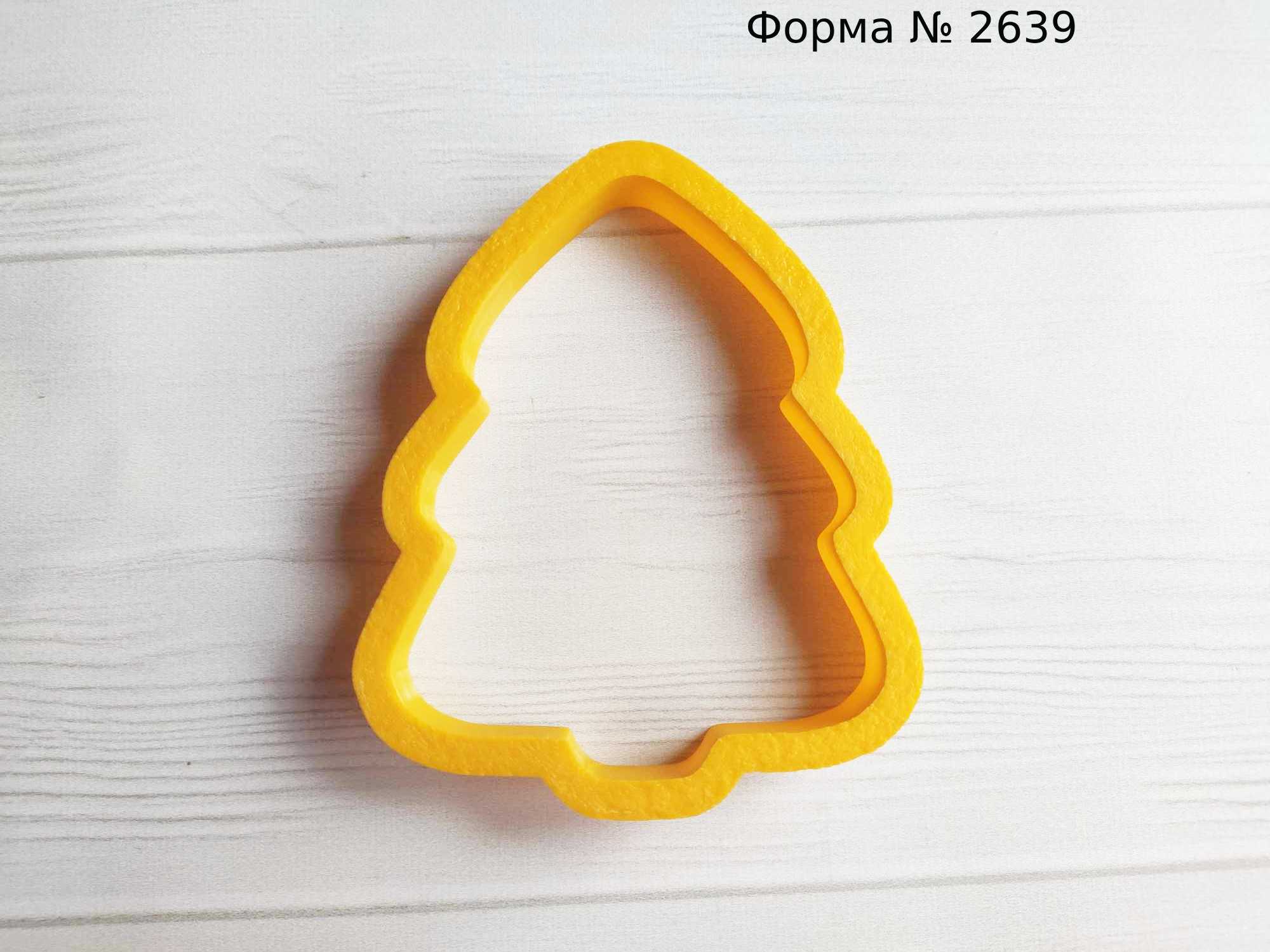 Формочка елочка 17