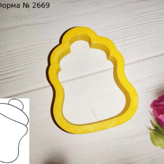 Форма детская бутылочка 3