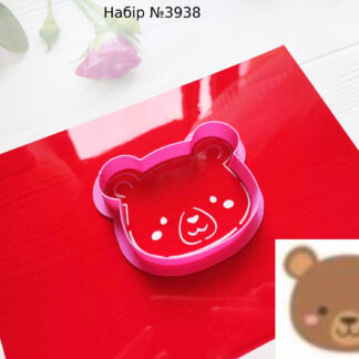 Набор голова мишки 2