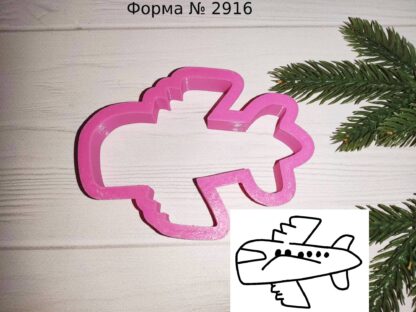 Формочка самолет 3