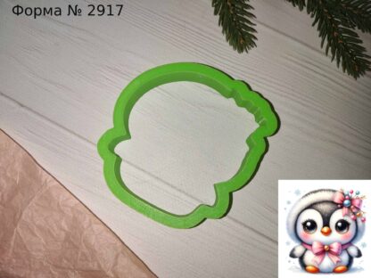 Форма пингвинчик с бантиками