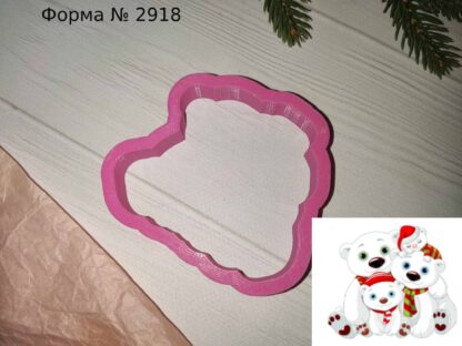 Формочка мишки