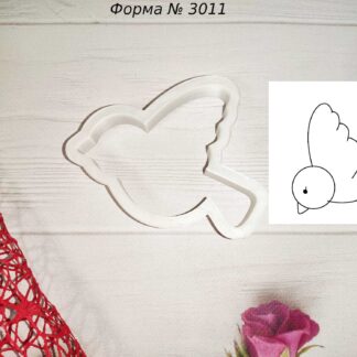 Формочка птичка 8