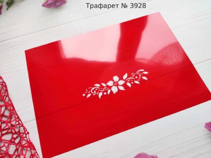 Трафарет цветы 45