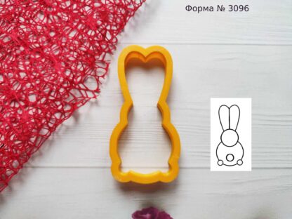 Формочка зайка 24