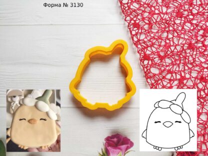 Форма цыпленок 4