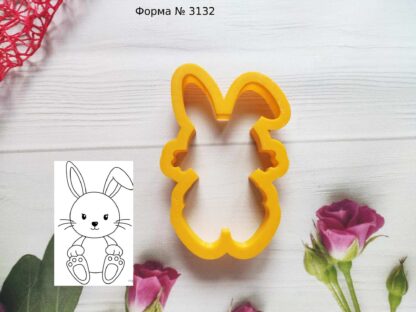 Формочка зайчик 20
