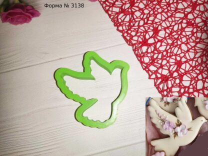 Формочка голубь 10