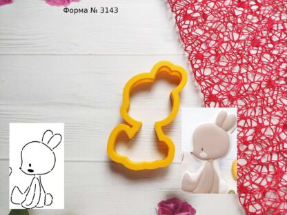 Формочка зайка 29