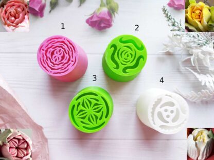 Большие пластиковые насадки для зефира 28