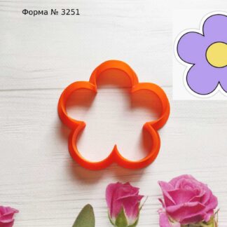 Формочка цветочек 18