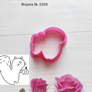 Формочка белочка 3