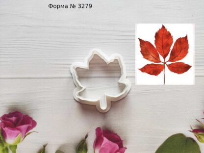 Форма листочек каштана