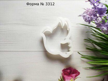 Формочка голубь 11