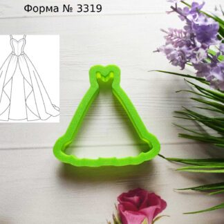 Формочка свадебное платье