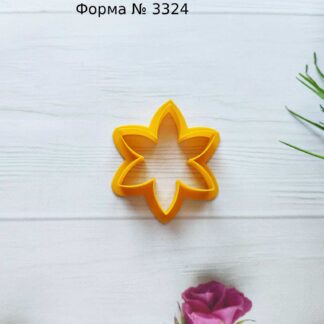 Формочка цветочек 19