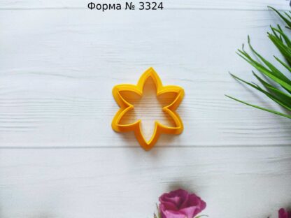 Формочка цветочек 19