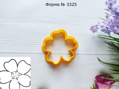 Форма цветок 7