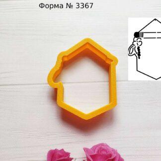 Форма рамка с карандашом