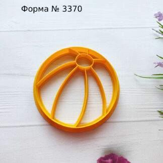 Формочка со штампом мяч 2