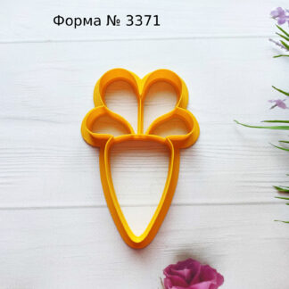 Формочка со штампом морковка 2