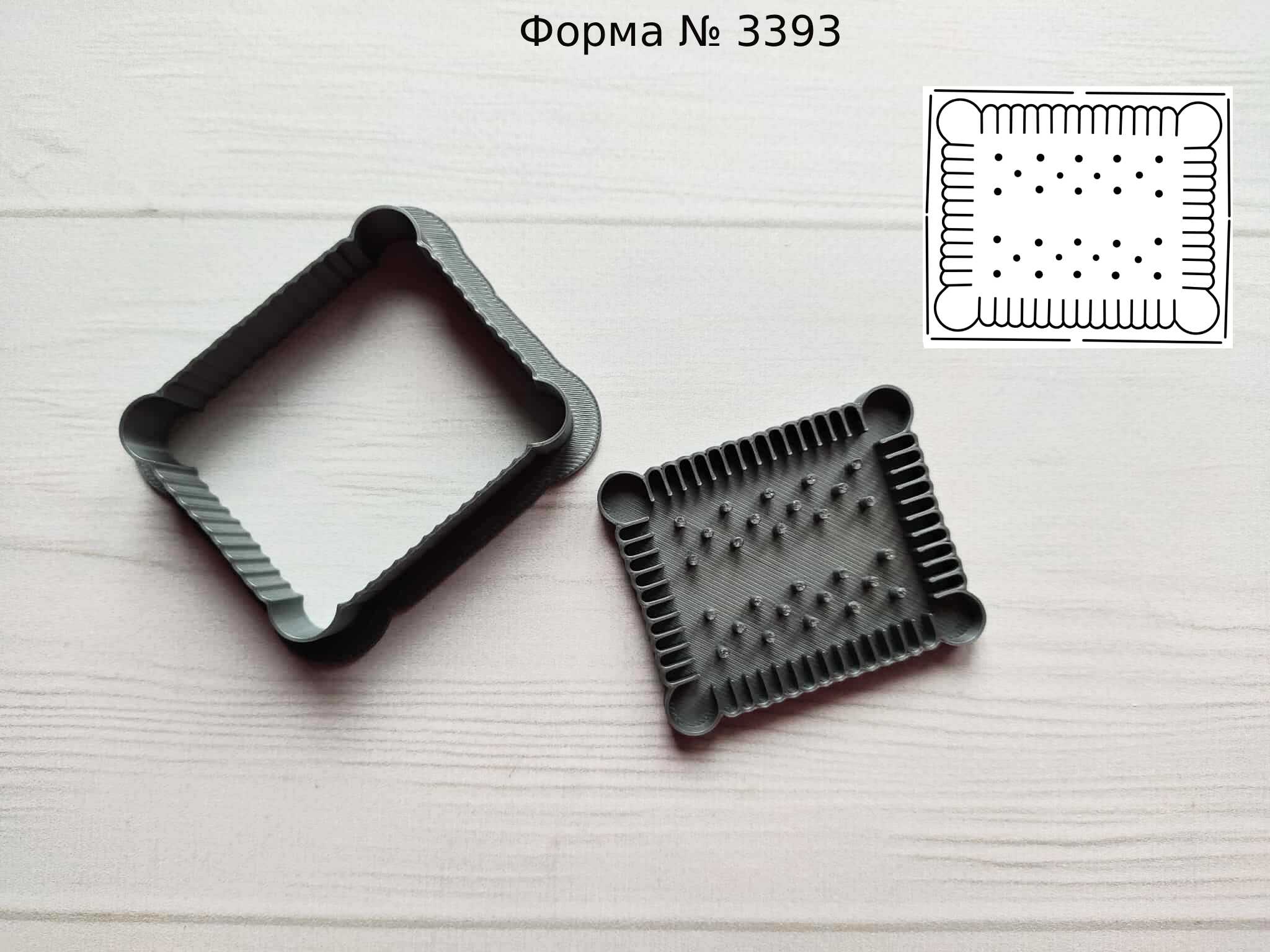 Формочка со штампом печенье