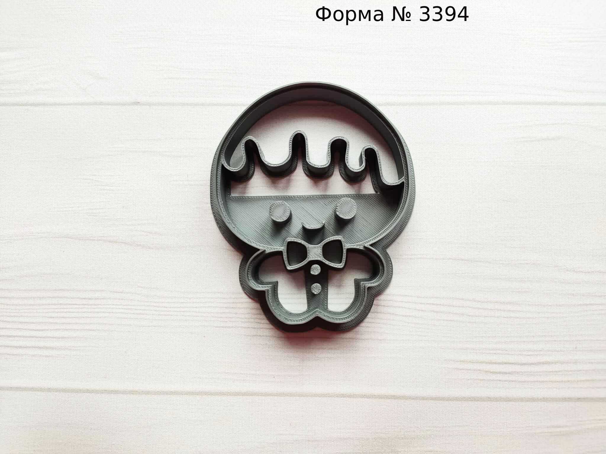 Формочка со штампом пряник