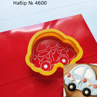 Набор машинка с флажками