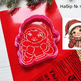 Набор девочка в шапочке 2