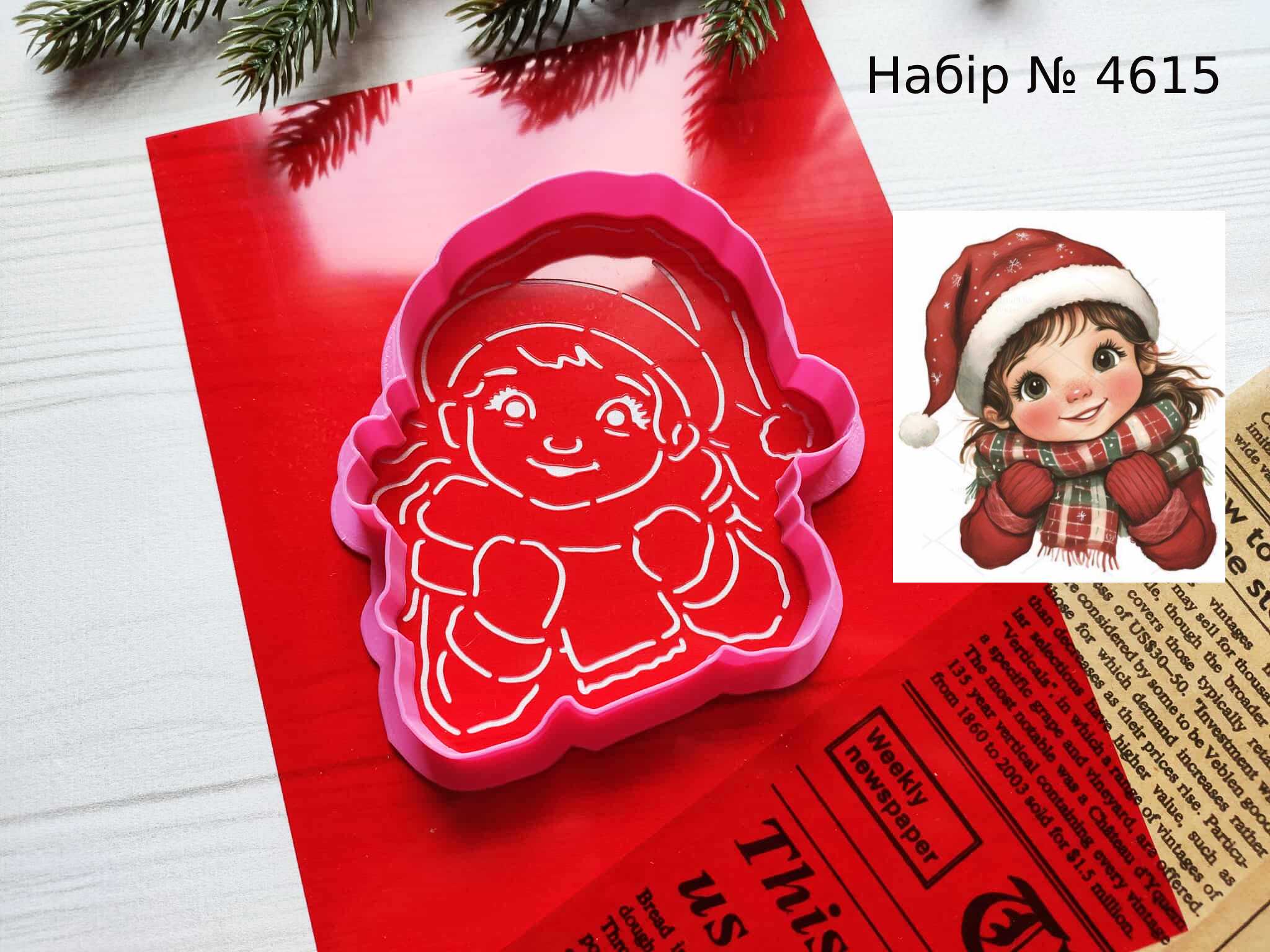 Набор девочка в шапочке 2