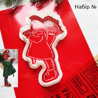 Набор девочка с елочкой