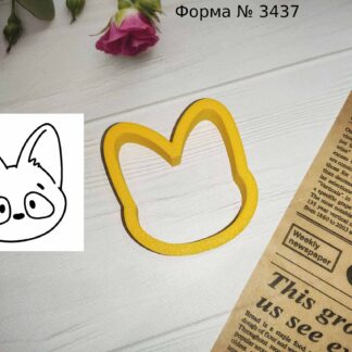 Формочка голова котика 2