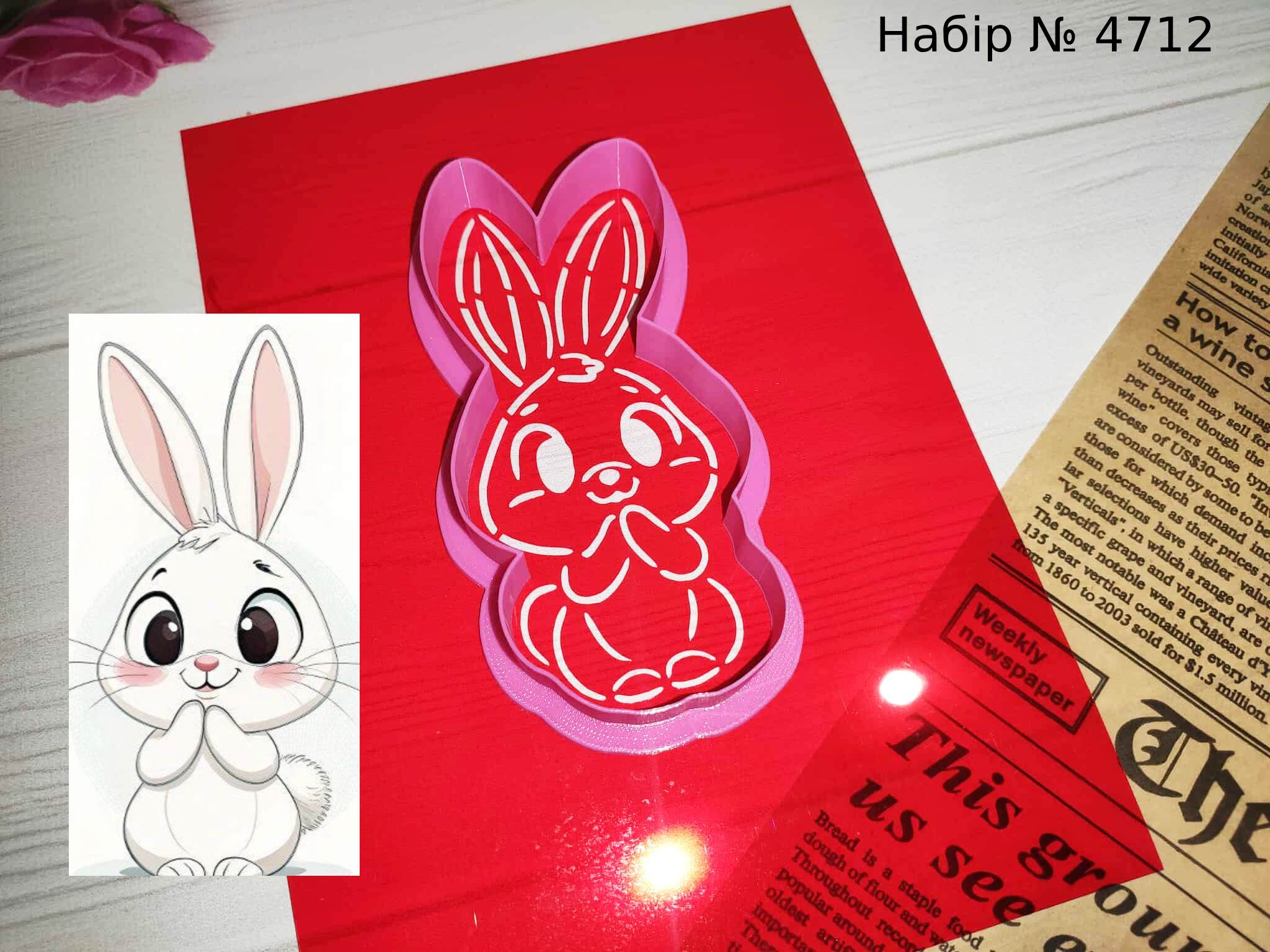 Набор зайчик 19