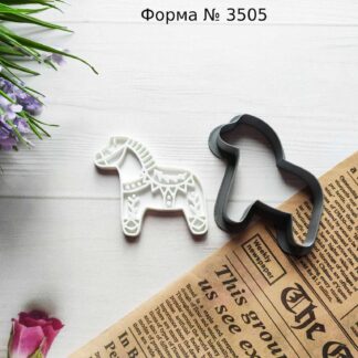 Формочка со штампом лошадка 2