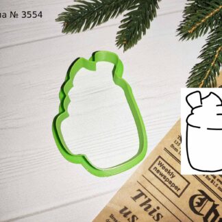 Формочка чашка 3