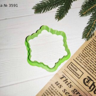 Формочка снежинка 19