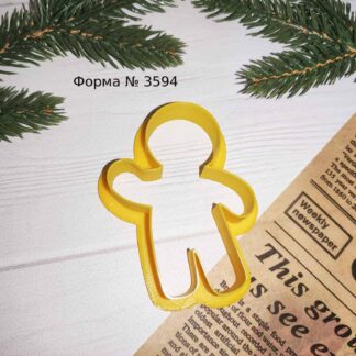 Формочка пряничный человечек 7